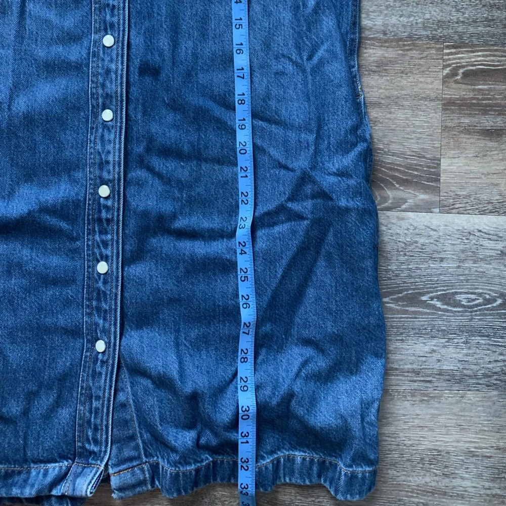 Madewell Denim Mini Dress - Picture 6 of 7